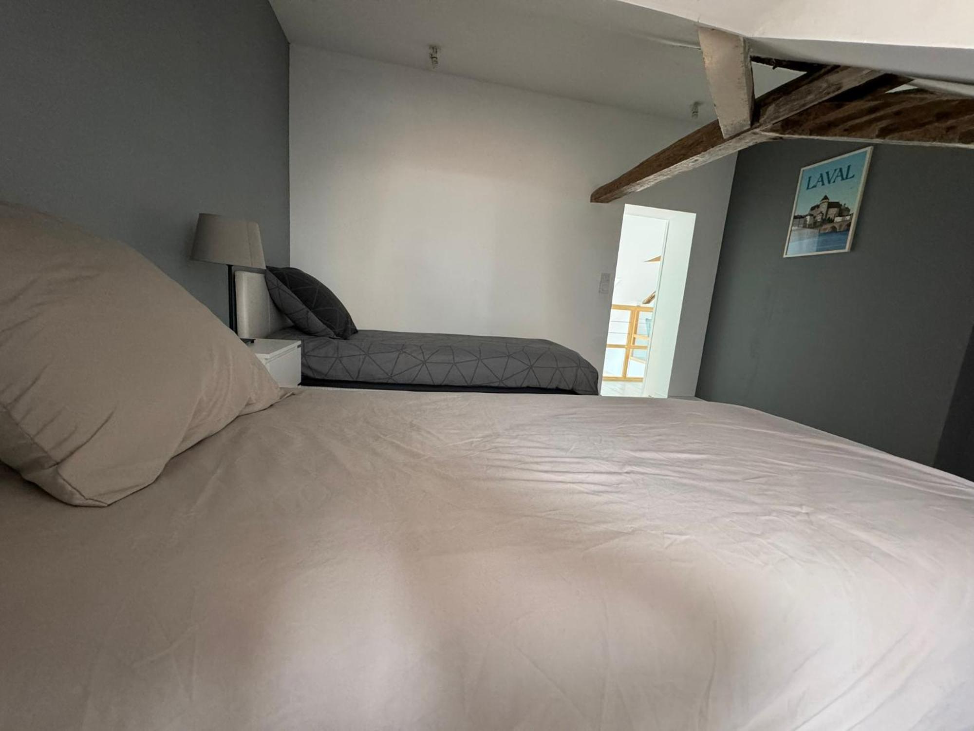 Appartement En Centre-Ville - Local Velos Disponible Mayenne Eksteriør billede